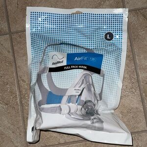 ResMed AirFit F20 Full Face  Mask LARGE.NEW UNOPENED!!